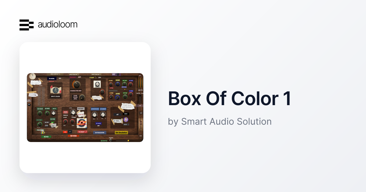 Get 50% off Box of Color One from Smart Audio Solution ($39.50, reg $79).